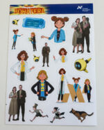 Naklejki z motywem filmu „Tajemnica bohatera”