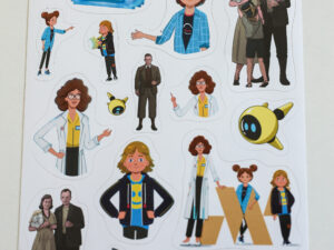 Naklejki z motywem filmu „Tajemnica bohatera”